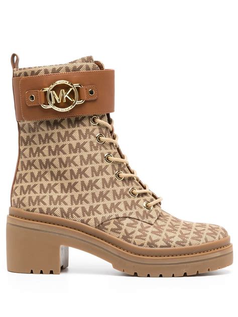 michael kors white boots|brown waterproof michael kors boots.